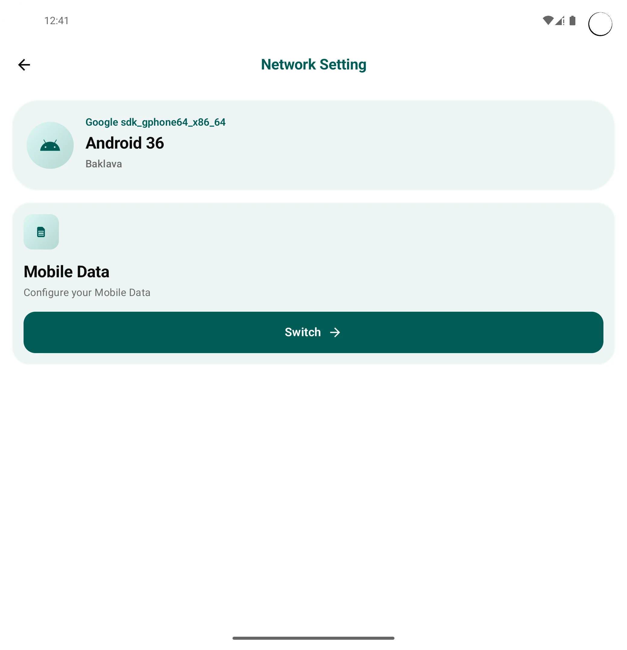 4G Lte Force Only: 5G Switcher screenshot